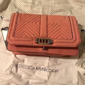 Rebecca Minkoff Geo Quilted Love Crossbody